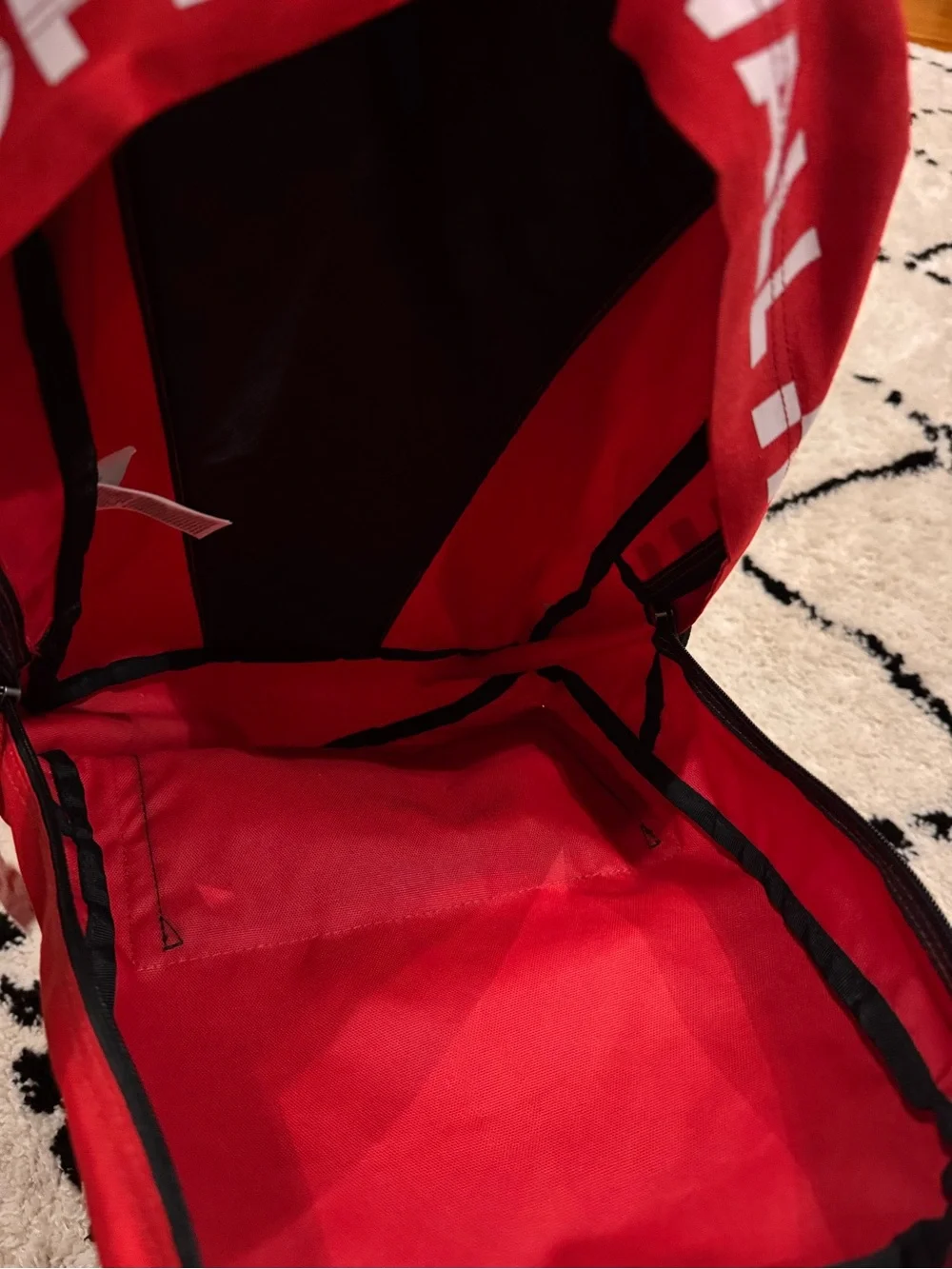 Vans bright red